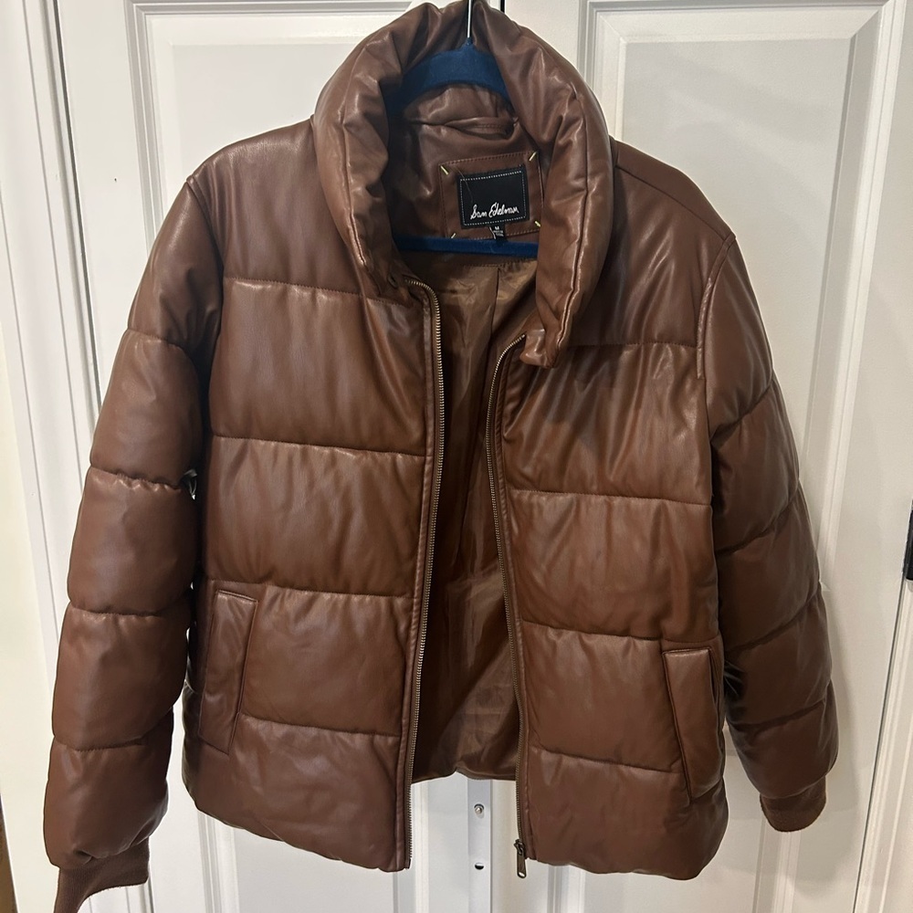 Sam Edelman Brown Bomber Jacket - Picture 3 of 4